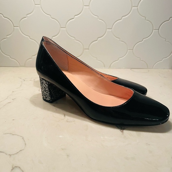 Kate Spade heels with a dazzle of sparkles on the heel! Size 7.5. - Picture 4 of 4